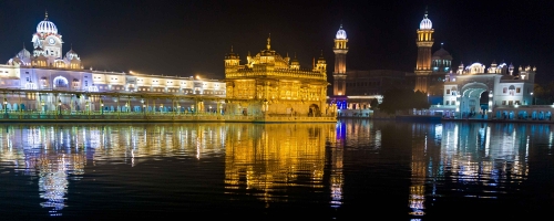 The Golden Temple in Amritsar, Punjab