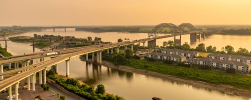 The Mississippi River, Memphis
