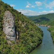 Iron Gates on the Danube